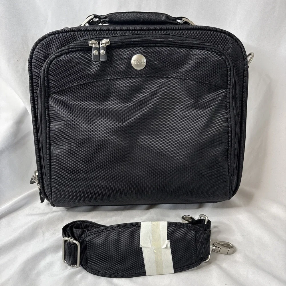 DELL Computer Laptop Carrying Case Briefcase Shoulder Bag‎ Black 15